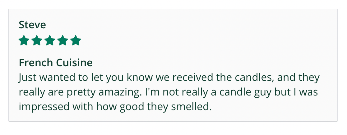 France: Celebrate French Cuisine Candle Gift Set