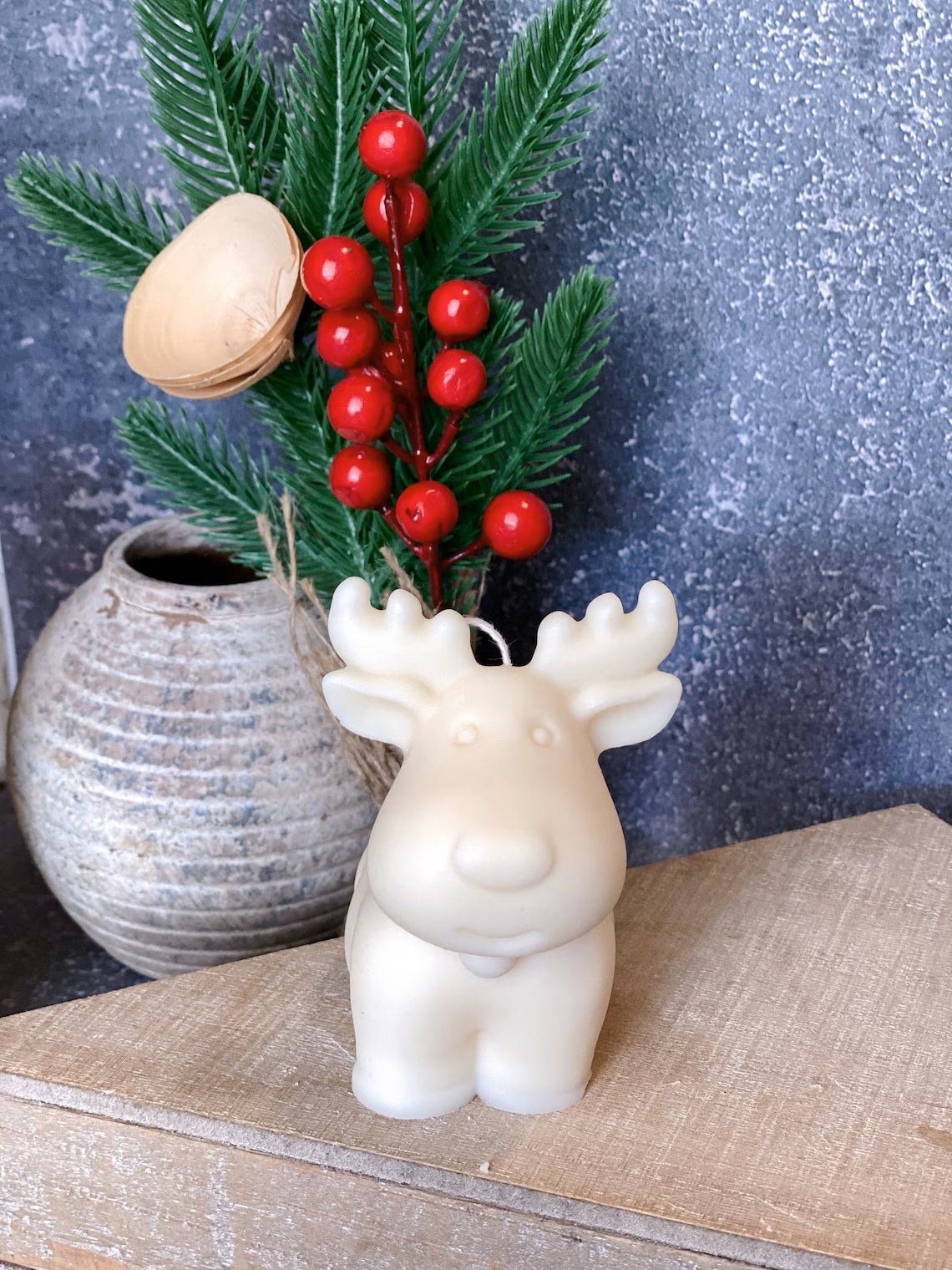 Reindeer Holiday Soy Candle